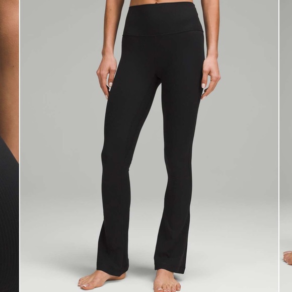 NWT Lululemon Align Ribbed Mini-Flared Pant *Extra Short 28” Black Size 0 - Picture 7 of 10